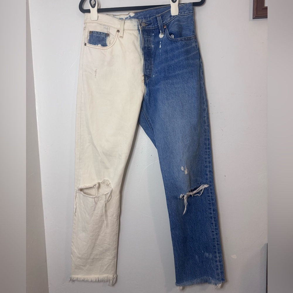 Levi’s 501 Patchwork Jeans